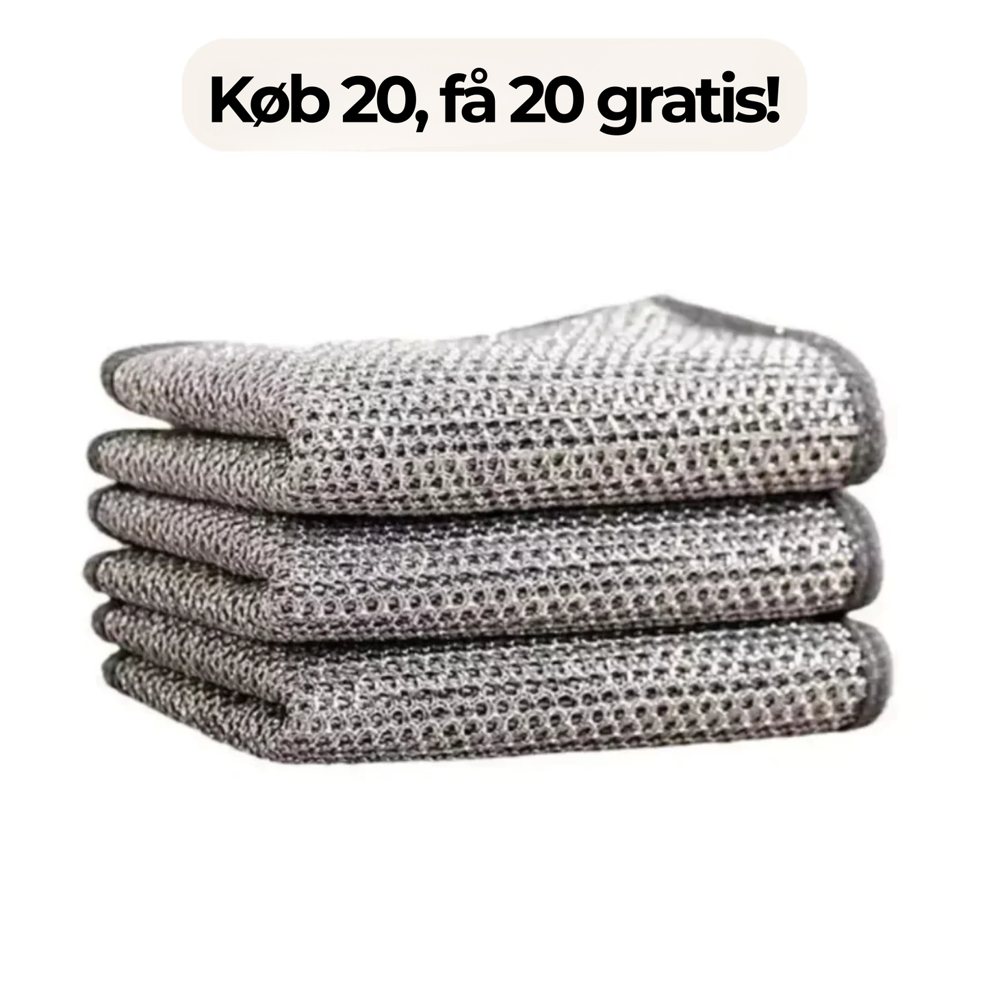 SkureKlud Pro ™ - Stærk og ridsefri til enhver rengøring!