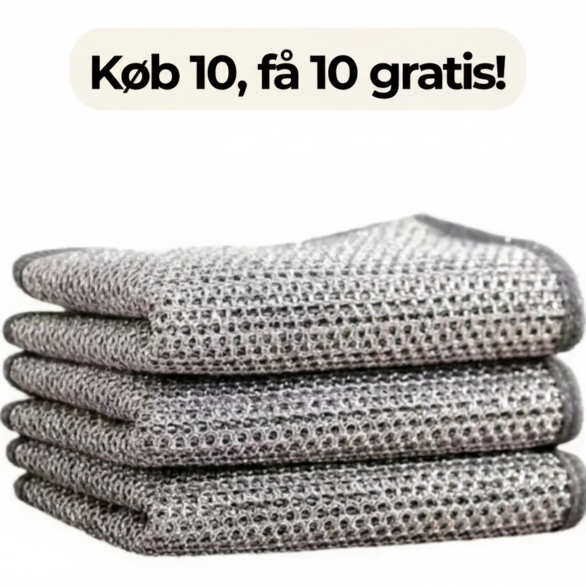 SkureKlud Pro ™ - Stærk og ridsefri til enhver rengøring!