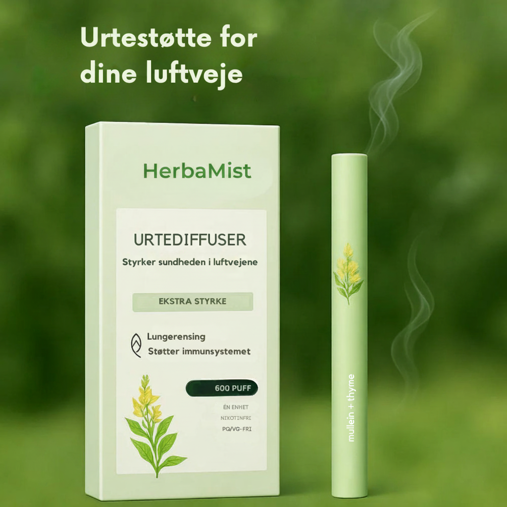 HerbaMist™ | Føl dig socialt komfortabel igen uden lugten af cigaretter