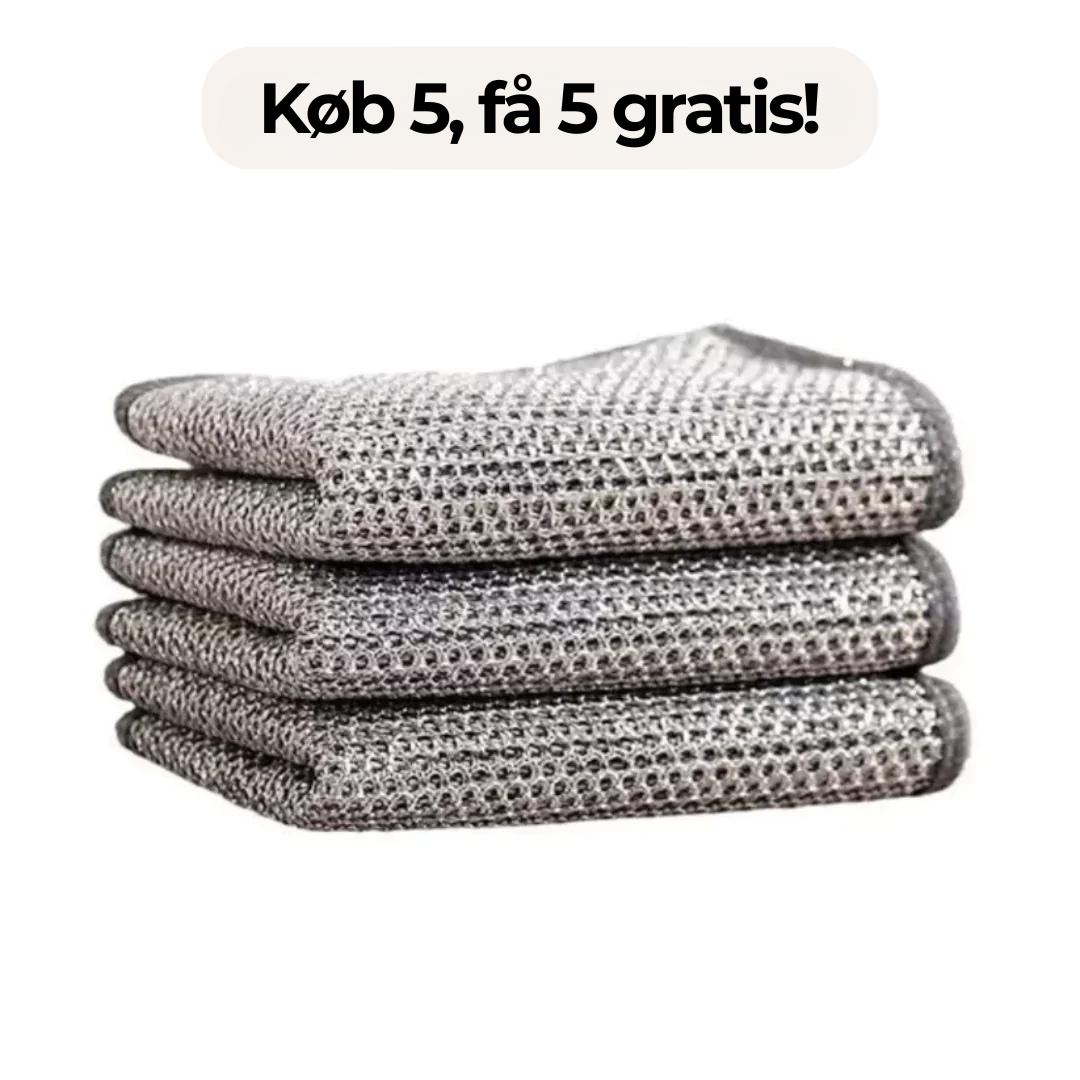 SkureKlud Pro ™ - Stærk og ridsefri til enhver rengøring!