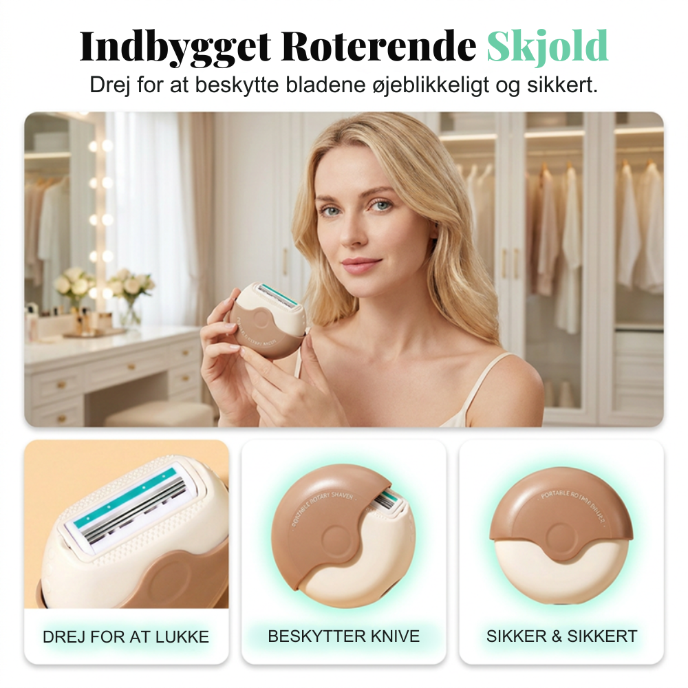 ShavePocket™ | Den barbermaskine du altid har med