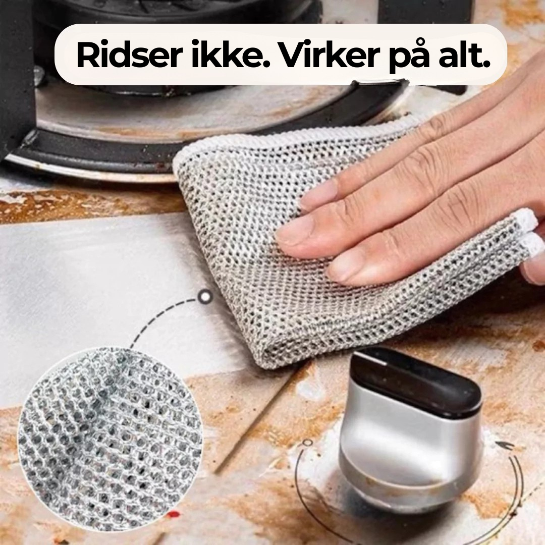 SkureKlud Pro ™ - Stærk og ridsefri til enhver rengøring!