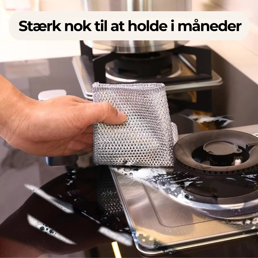 SkureKlud Pro ™ - Stærk og ridsefri til enhver rengøring!