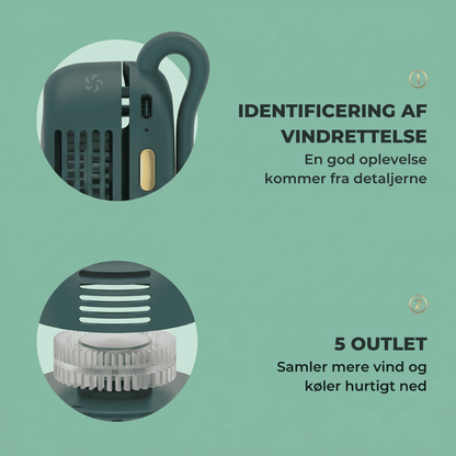 FanClip™ | Hold dig kølig uden at holde en ventilator