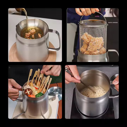 MiniFry Pro™ - Fritér sprødt og lækkert med langt mindre olie!