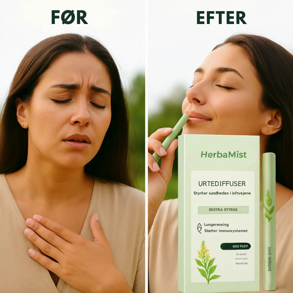 HerbaMist™ | Føl dig socialt komfortabel igen uden lugten af cigaretter