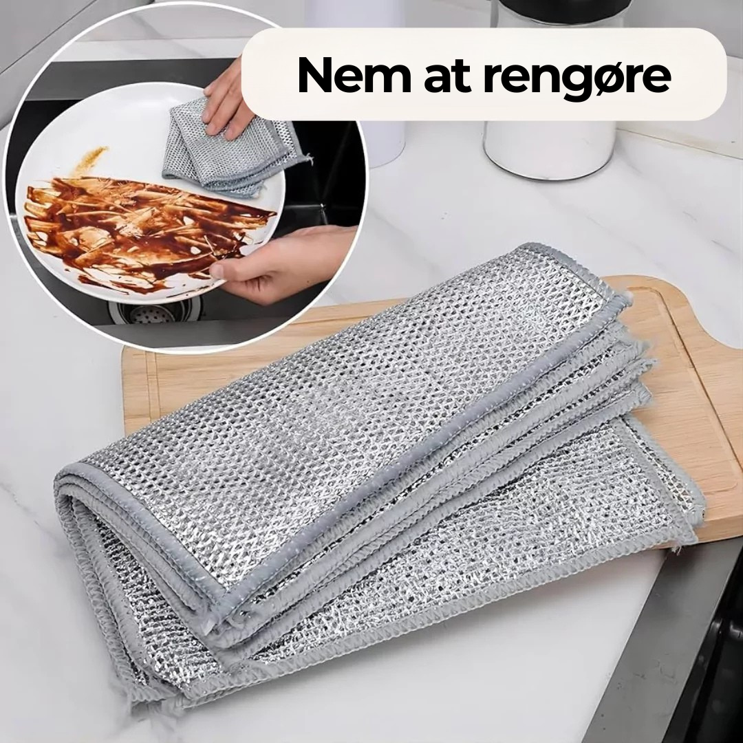 SkureKlud Pro ™ - Stærk og ridsefri til enhver rengøring!