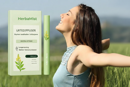 HerbaMist™ | Føl dig socialt komfortabel igen uden lugten af cigaretter