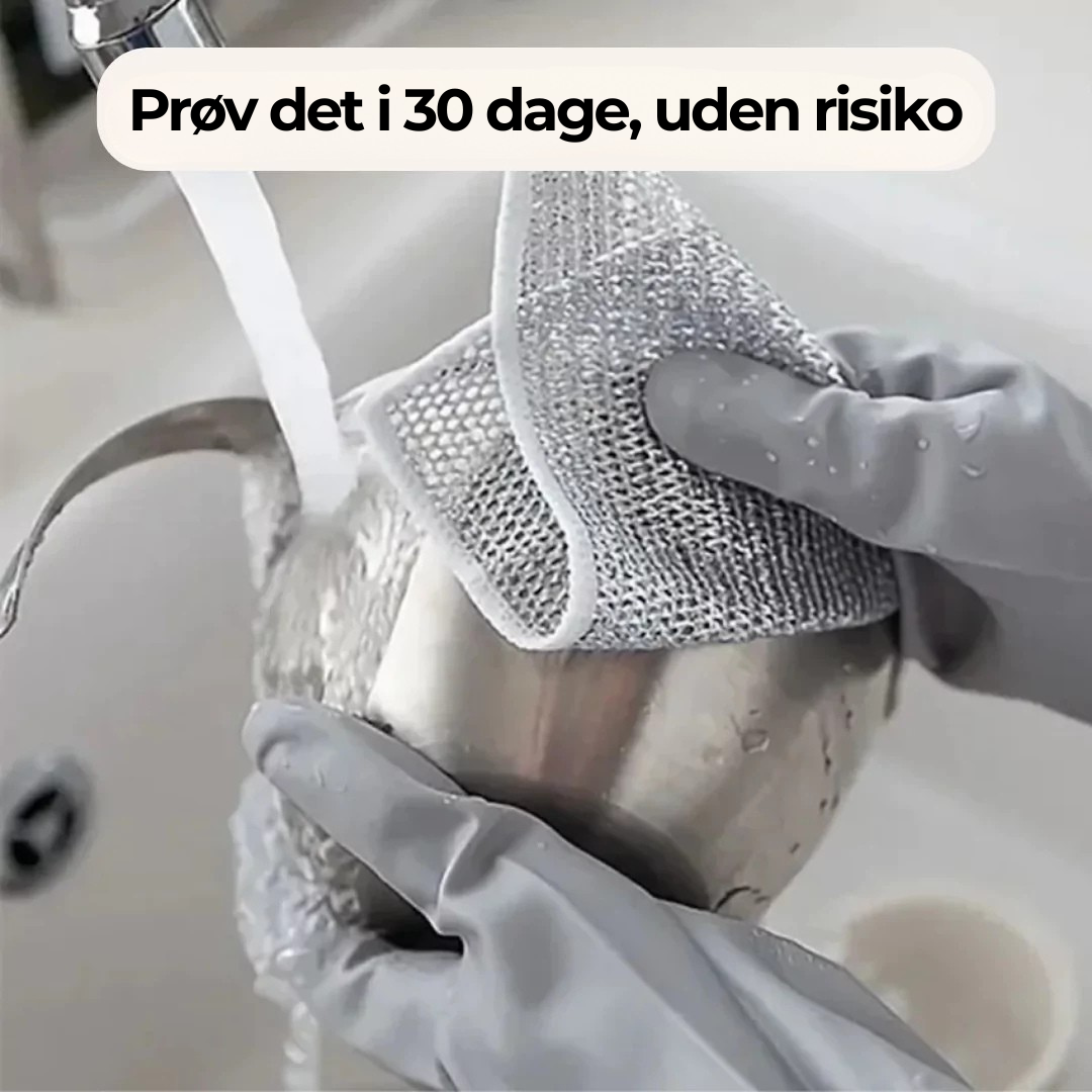 SkureKlud Pro ™ - Stærk og ridsefri til enhver rengøring!