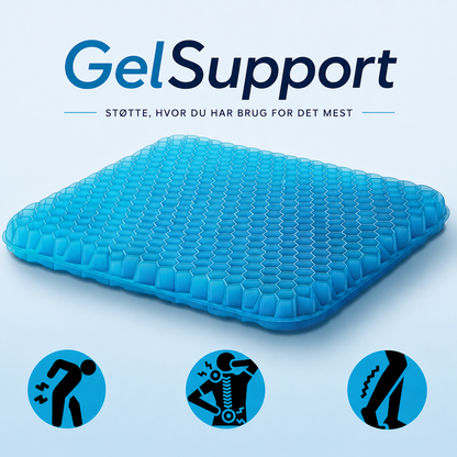 GelPude Comfort™ - Ergonomisk Sædepude