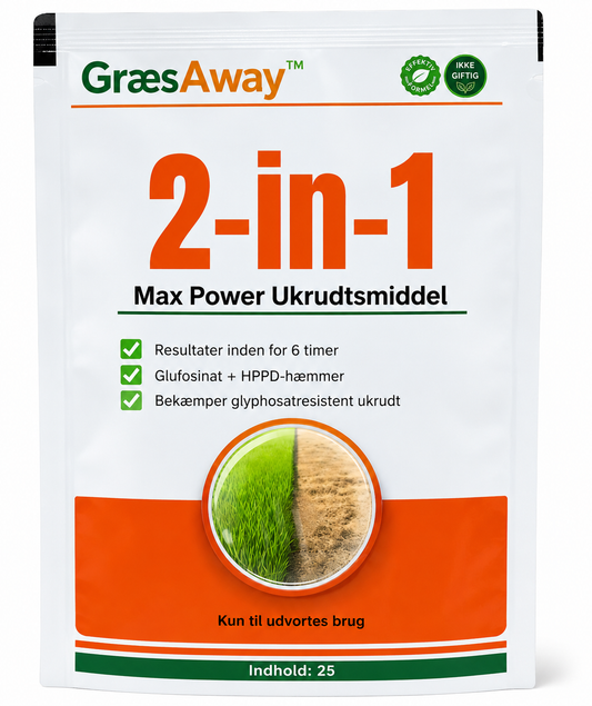 GræsAway™ | Få rene udearealer uden evig kamp