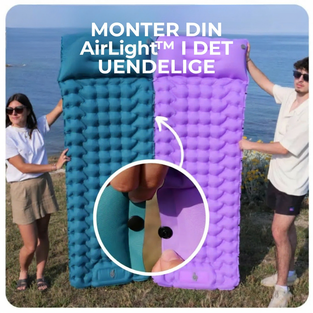 AirLight™ - Sov hvor som helst med maksimal komfort!