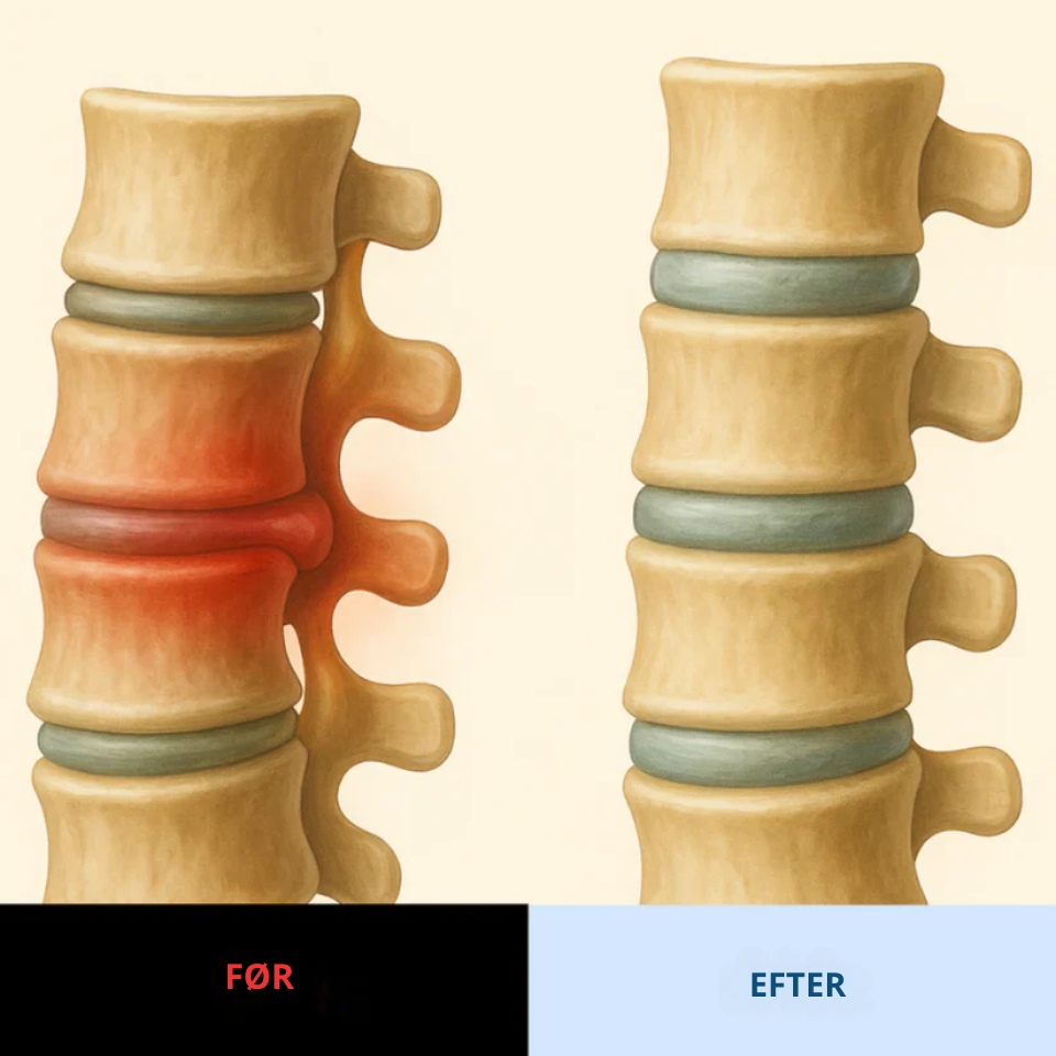 SpineRelief™ Pro - Elektrisk Rygmassager med Varme