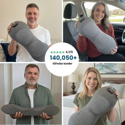 SpineRelief™ Pro - Elektrisk Rygmassager med Varme