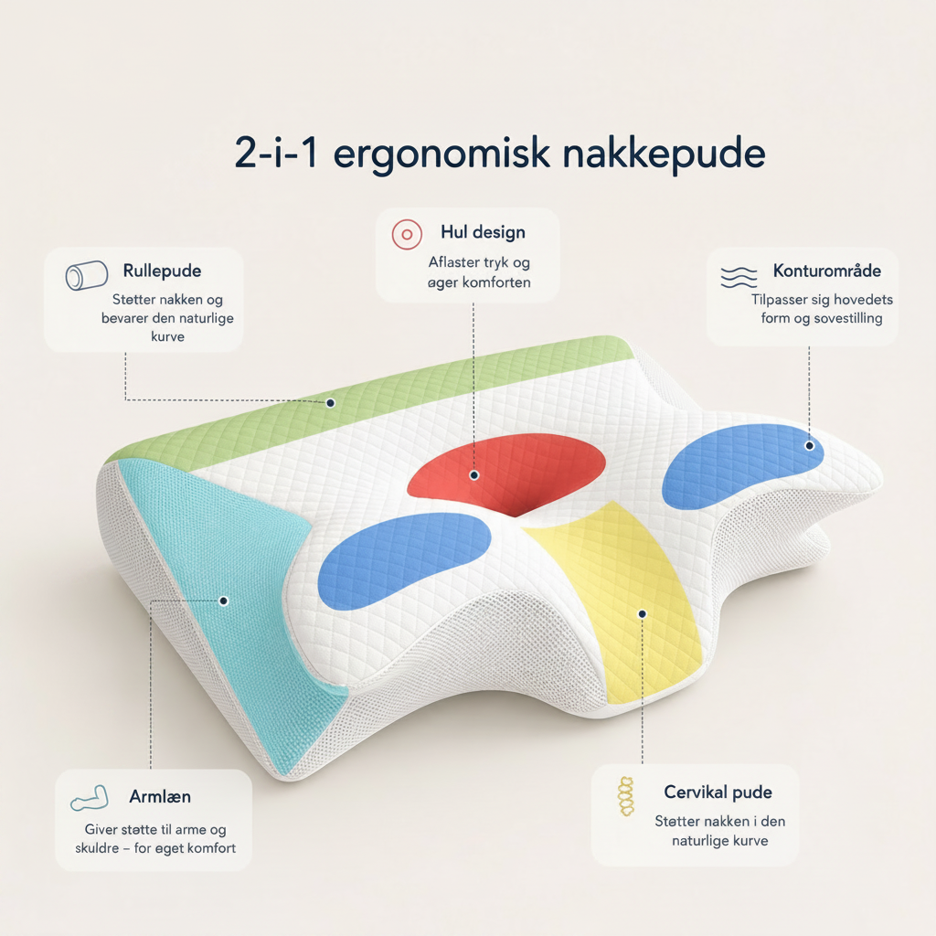 ContourSleep™ Ortopædisk pude