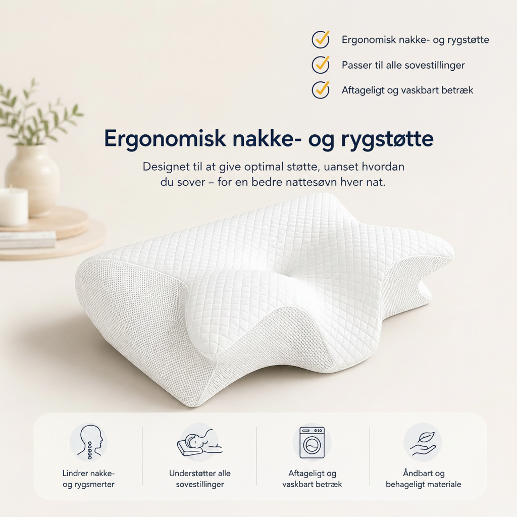 ContourSleep™ Ortopædisk pude